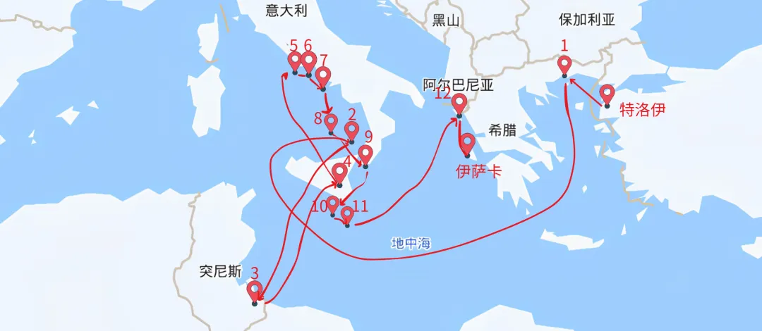 诺兰《奥德赛》观影指南:奥德修斯返乡十二站与背后的诸神博弈