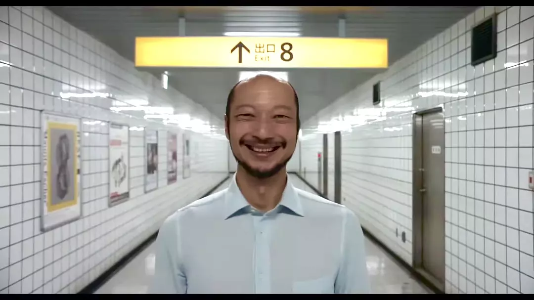 一部由游戏改编的日本恐怖片《8号出口》，看预告片都会被吓到！惊悚氛围超乎想象