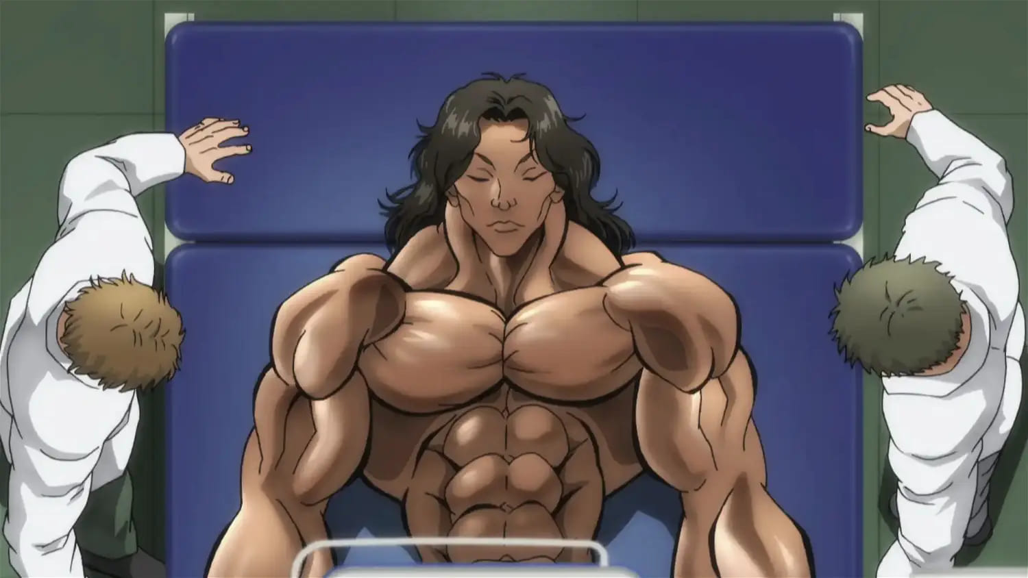 动画《范马刃牙》第二季「原人皮可篇」剧情评论，父子对战下月登场