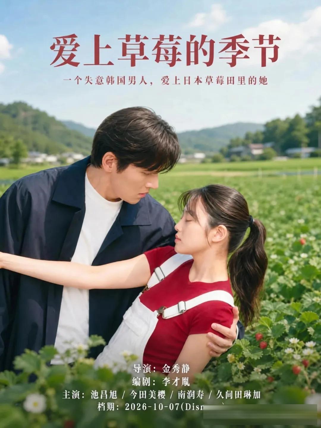 《愛上草莓的季節/莓好遇見你》:日韓合拍愛情劇,在島上慢慢建立信任