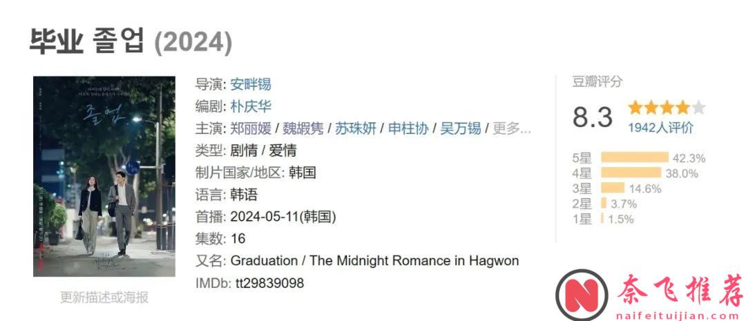 这部韩剧《毕业》氛围感拉满！这禁忌之恋太上头了！