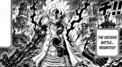 海賊王1189話：尼卡路飛被神劍刺穿身體，瀕臨死亡，賈巴來救場了