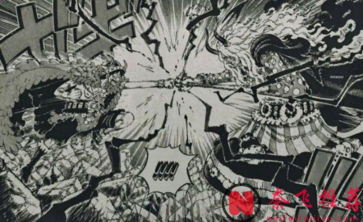 海贼王1185话：路飞和伊姆大人对拳，索隆激战索玛兹圣