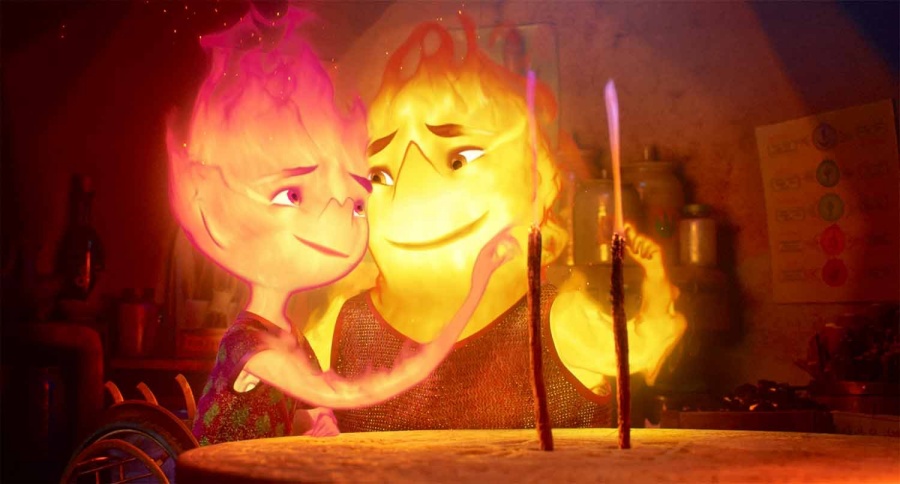 《疯狂元素城》影评｜100分创意故事设定, 59分剧情内容！皮克斯动画魅力不见了？