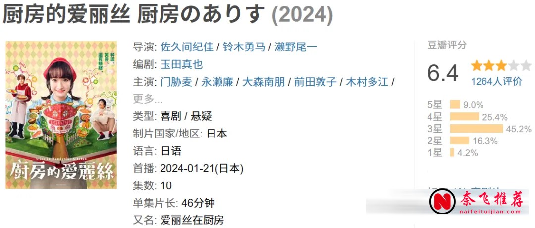 日劇《廚房的愛麗絲》：自閉症天才廚師的治癒系料理