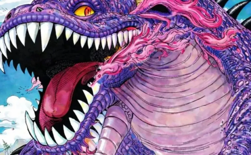 海賊王1174話：洛基變身飛龍形態勇救巨人小孩，雙boss怒刷騎士團