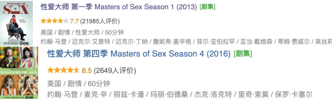 尺度生猛，通过美剧《性爱大师》美国人「性开放」的原因找到了