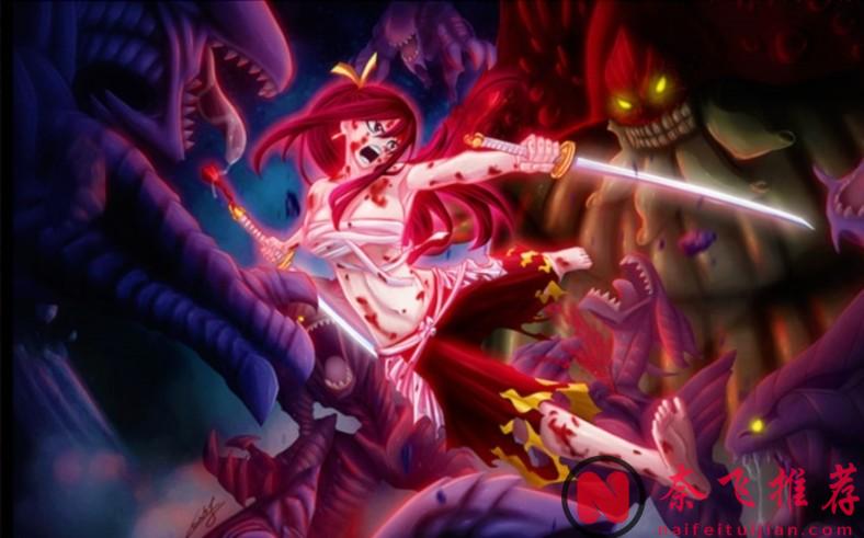 動漫中戰力爆表五位美少女劍士，又美又颯，安全感拉滿