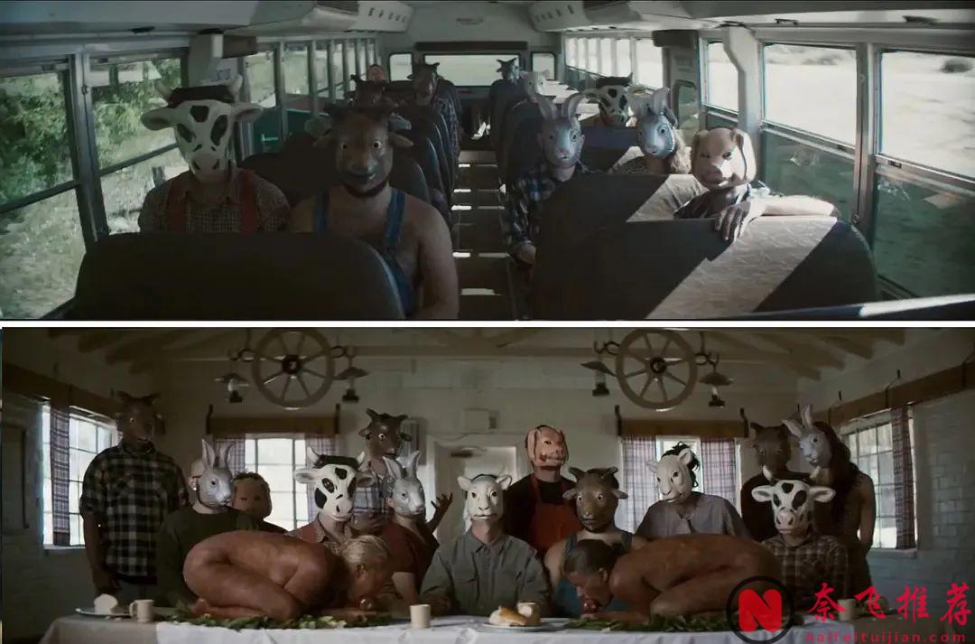 這部重口味電影《人肉農場》看得讓人絕望，女人用來產奶，男人直接端上餐桌，