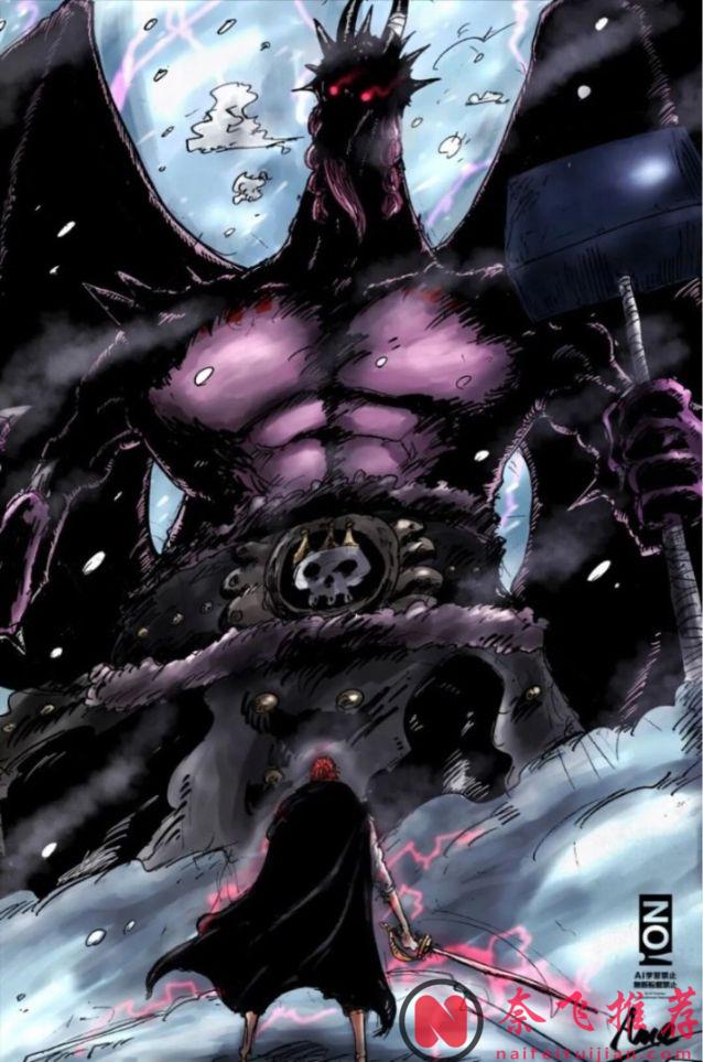 海賊王1175話：尼卡路飛手持閃電，洛基王子激戰夢魘怪物