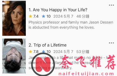 又一部低开高走的好剧《人生复本/暗物质》，播了7集从7.4分飙上8.8分！