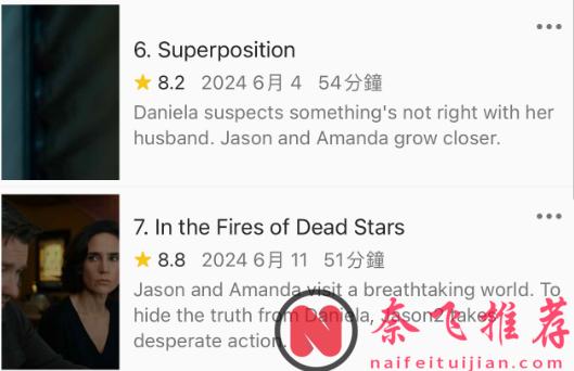 又一部低开高走的好剧《人生复本/暗物质》，播了7集从7.4分飙上8.8分！