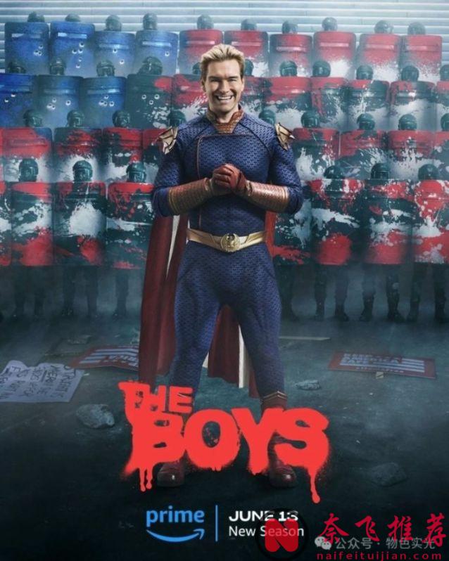 残暴！《黑袍纠察队》最新第四季宣传海报公开+最新预告片花