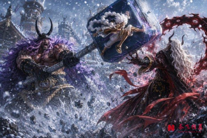 海賊王1192話情報丨合體技“雷神子彈”打破伊姆虛無之盾！世界之王開始“翻白眼”了