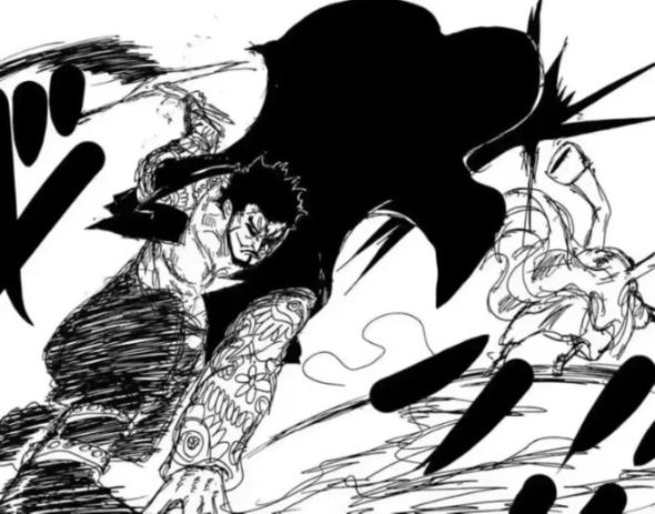 海賊王1179話：伊姆大人的惡魔形態曝光，海軍大將藤虎大戰鷹眼