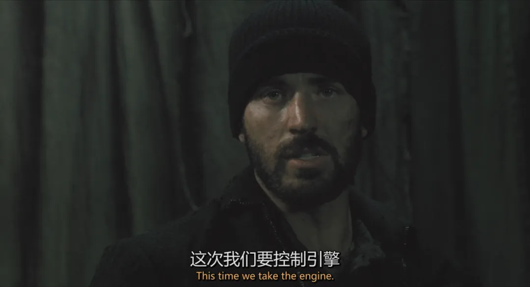 這部韓國偽科幻片突出了末日危機下的醜陋人性，底層人吃蟑螂，上層人吃牛排！