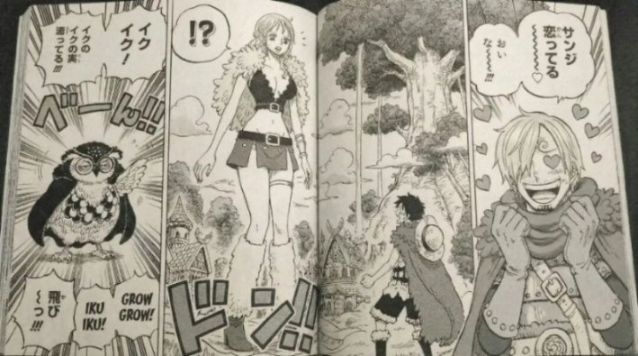 海賊王1176話：麒麟戈姆聖罵了甚平，娜美和莉莉絲撲滅學校大火