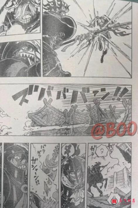 海賊王1197話全圖解說丨溫柔的王子覺醒成王，秒殺神騎成為路飛的堅盾！
