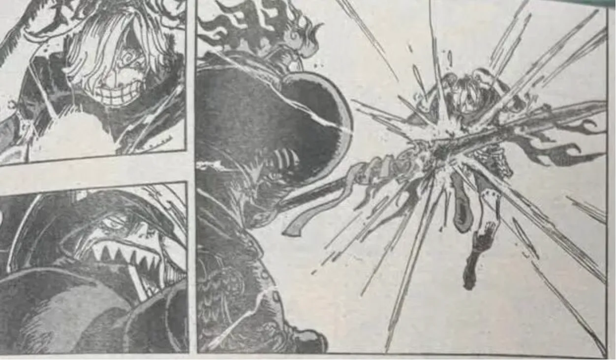 海賊王1197話全圖解說丨溫柔的王子覺醒成王，秒殺神騎成為路飛的堅盾！
