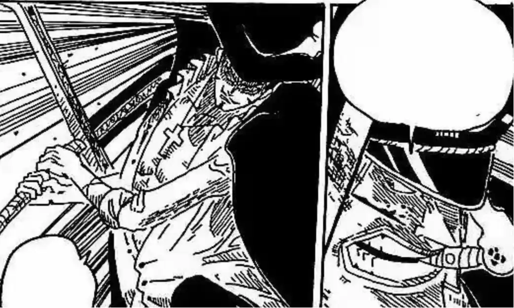 海賊王1191話：反叛龍來營救路飛，鷹眼秒殺雨之希留
