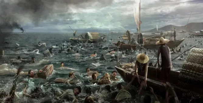 《里斯本丸沉沒》一部真實揭露二戰時期「商船載運俘虜」被擊沉後的真實事件