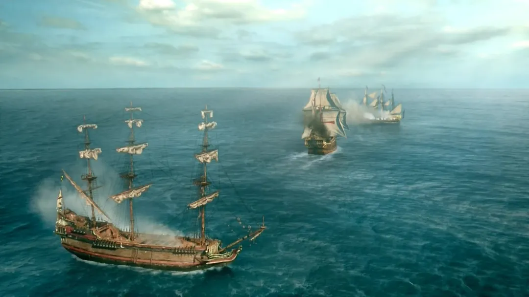 推薦一部風景拍攝、海戰場面、服裝設計都非常考究海盜題材劇集《黑帆》