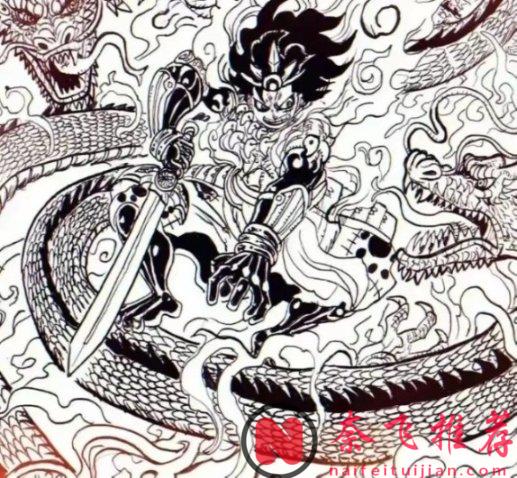 海贼王1188话：路飞觉醒五档蛇人形态，索隆一招秒杀索玛兹圣