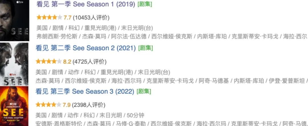 脑洞真大，末日美剧《看见/重見光明/末日光明》主题设定够生猛！