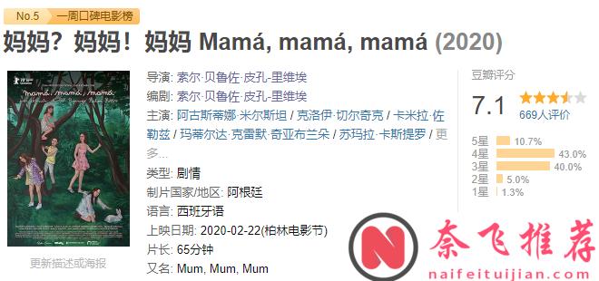 别被片名劝退！这部口碑佳作《妈妈？妈妈！妈妈》充满青春的气息！