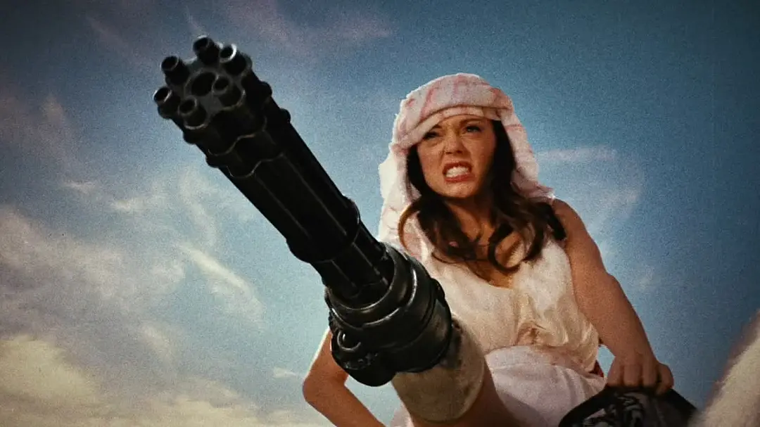 重口味末日丧尸片《恐怖星球/索女‧丧尸‧机关枪(港)/异星战场》，全程无尿点~