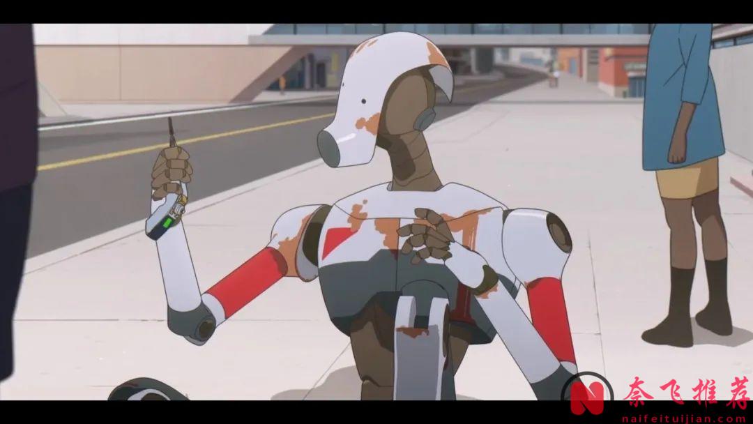 暴力美学+赛博朋克 爽！这部动画《火星特快/火星叛客》太解乏了...
