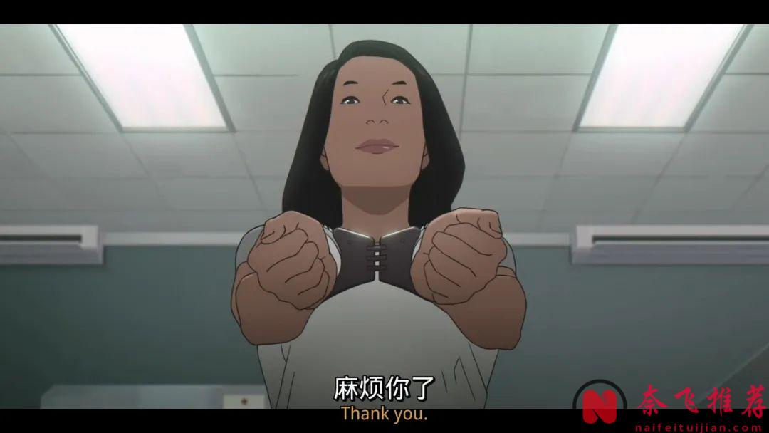 暴力美学+赛博朋克 爽！这部动画《火星特快/火星叛客》太解乏了...