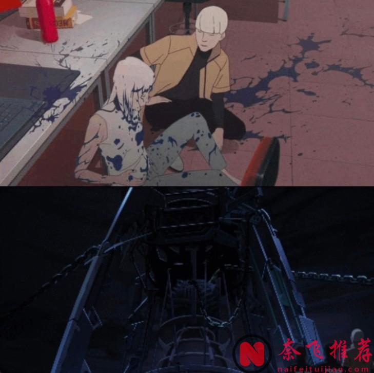 暴力美学+赛博朋克 爽！这部动画《火星特快/火星叛客》太解乏了...