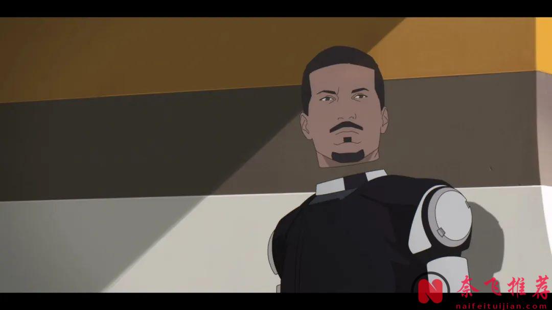 暴力美学+赛博朋克 爽！这部动画《火星特快/火星叛客》太解乏了...