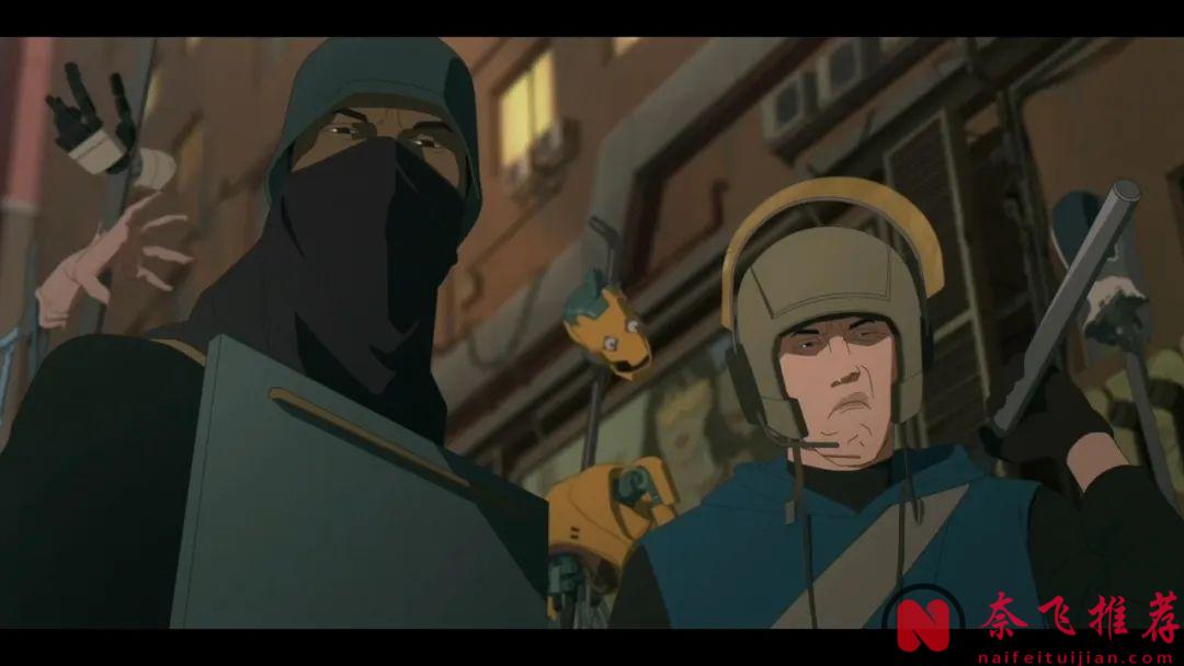 暴力美学+赛博朋克 爽！这部动画《火星特快/火星叛客》太解乏了...