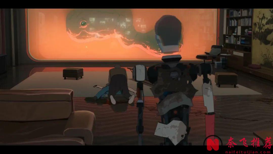 暴力美学+赛博朋克 爽！这部动画《火星特快/火星叛客》太解乏了...