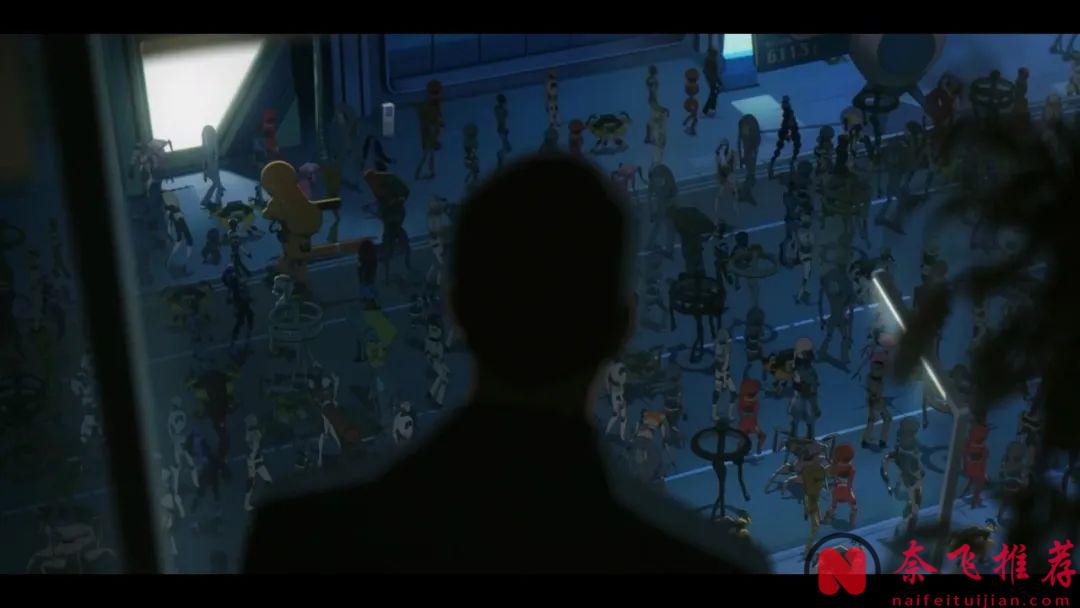 暴力美学+赛博朋克 爽！这部动画《火星特快/火星叛客》太解乏了...