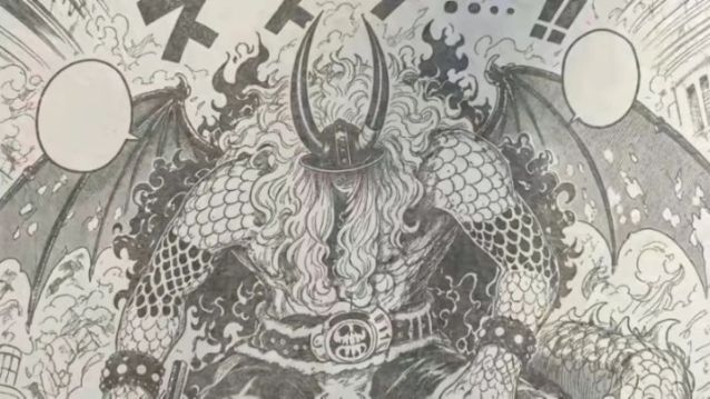 海贼王1196话：罗宾见到莉莉女王，洛基王子变成人兽形态