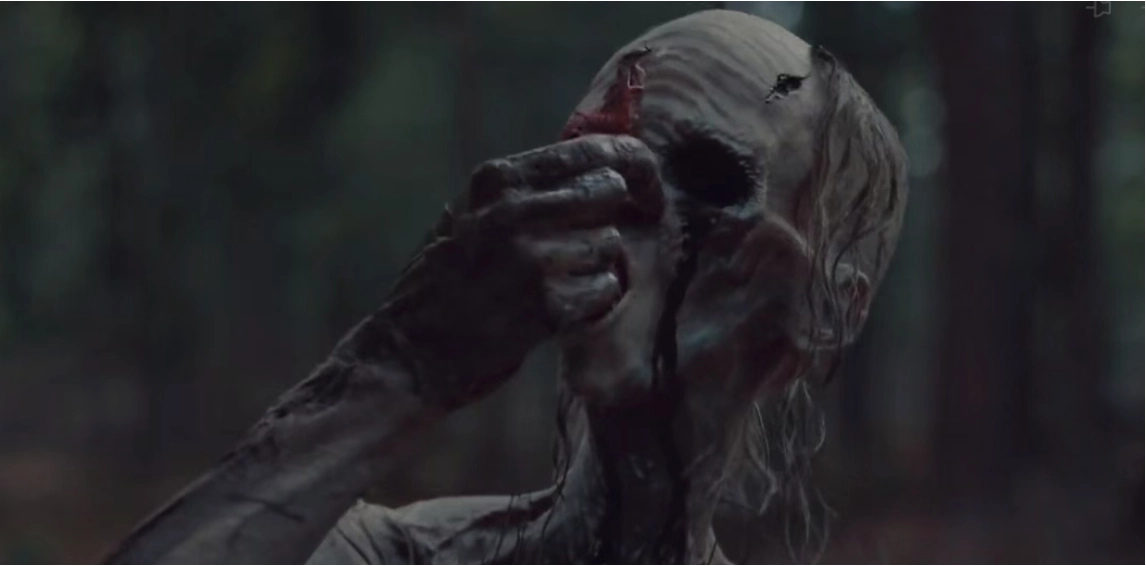 25年美国恐怖电影《以眼还眼》：寂静小镇惊现神秘怪物，专食人类眼球