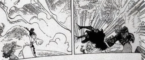 海賊王1181話情報全圖丨神魔大戰開啟！伊姆的天罰之劍刺穿洛基！