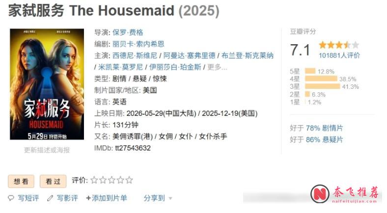 悉尼妹R级电影三部曲，尺度大、反转狠，剧迷必看清单