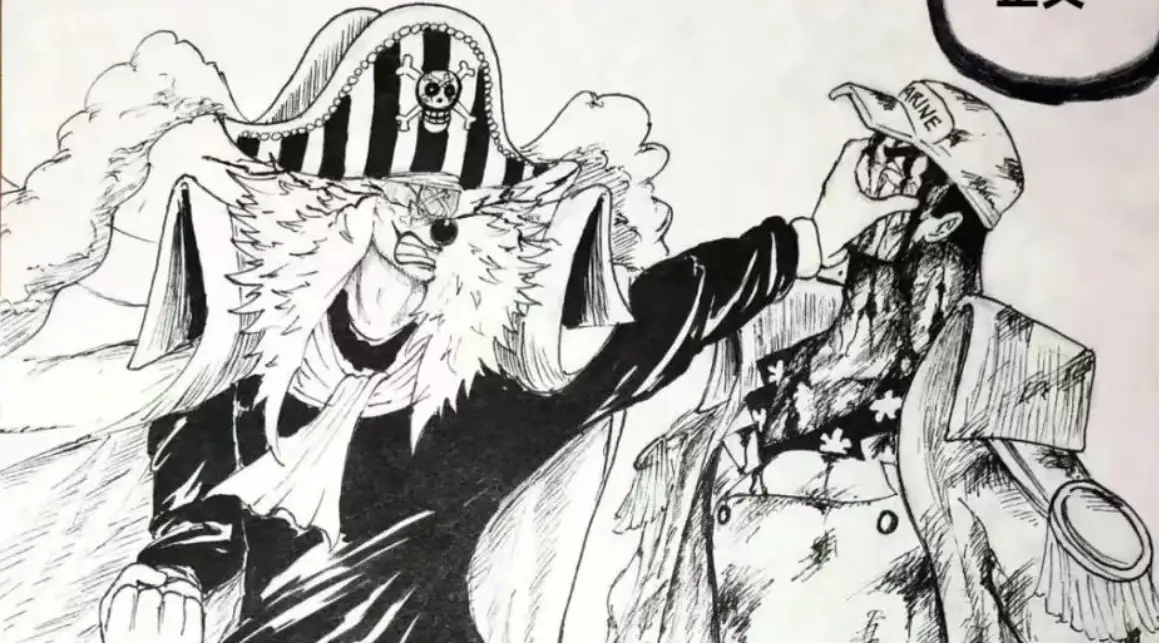 海贼王1180话：乌索普攻击伊姆大人，小丑巴基一招秒杀赤犬