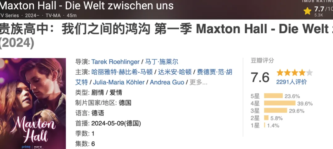校园青春剧《贵族高中：我们之间的鸿沟》，这部德国新剧也太狗血了！