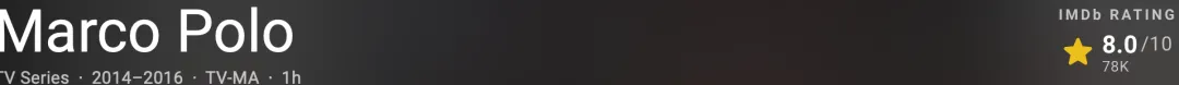 斥资数亿，Netflix意Y的这部硬核限制级美剧「马可波罗」，被骂惨了！