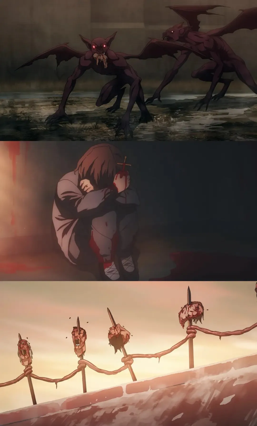 人性扭曲時，惡魔即在人間，Netflix 漫畫改編的這部《惡魔城》四季都相當出彩！