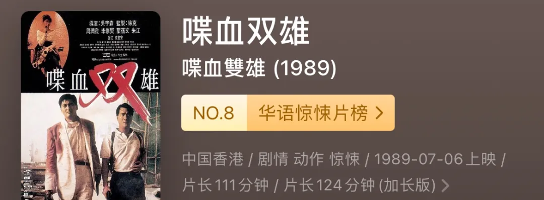 80年代经典动作电影翻拍版《喋血双雄美版》已上映，仅凭怀旧情怀并不足以支撑经典的重现！
