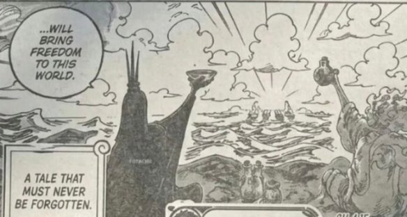 海賊王1182話：喬伊波伊和伊姆喝酒聊天，黑鬍子要復活洛克斯