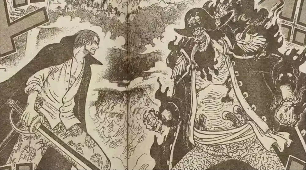 海賊王1183話：反叛龍暴露惡魔形態，紅髮香克斯激戰黑鬍子