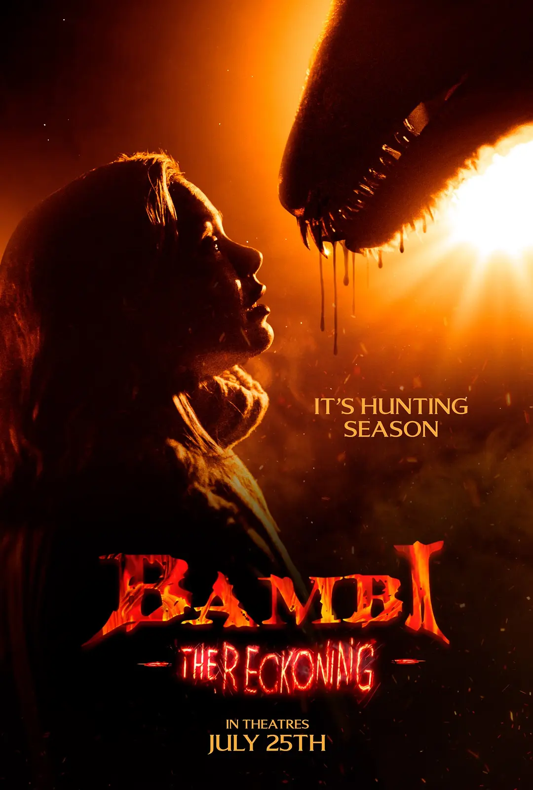 这部新上映的恐怖片《小鹿斑比：清算/杀鹿斑比》被誉为童年阴影制造机，血腥复仇的暗黑狂想