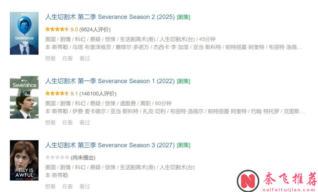 9.1分神劇《人生切割術/生活割離術/人生切割術》第二季迴歸，依舊這麼炸！